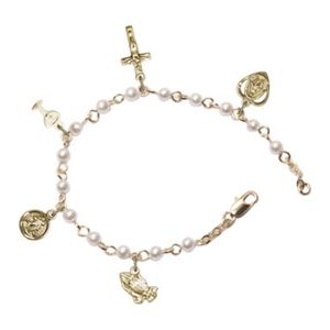 First Communion Rosary Bracelet